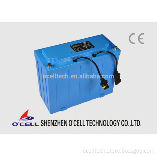 OCELL Lithium Deep Cycle battery 12V150Ah LiFePO4 Battery Pack for backup Power system